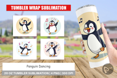 Tumbler Penguin Dancing Product Image 1