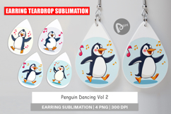 Earring Penguin Dancing Product Image 1
