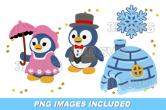 Penguin Elements 3D SVG Product Image 3