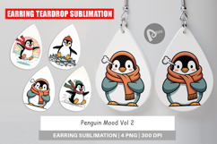 Earring Penguin Mood Product Image 1