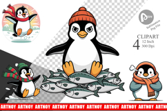 Penguin Mood Clipart Product Image 1