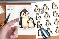 Penguin Mother&#039;s Day Sticker Product Image 1