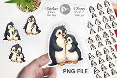 Penguin Mother's Day Sticker Product Image 1