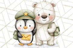 Penguin Post Office Clipart PNG, Cute Mail Carrier Clip Art Product Image 4