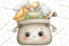 Penguin Post Office Clipart PNG, Cute Mail Carrier Clip Art Product Image 4