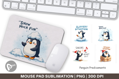 Penguin Predicaments Mouse Pad Product Image 1
