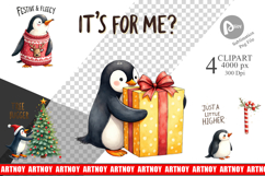 Penguin Predicaments Clipart Product Image 1