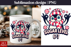Funny Sugar Penguin 6-7 Meme Christmas t shirt sublimation Product Image 1