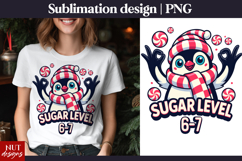 Funny Sugar Penguin 6-7 Meme Christmas t shirt sublimation Product Image 2