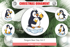 Ornament Penguin Beer Day Product Image 1