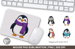 Mouse Pad Penguin with Scarf Product Image 1