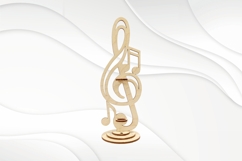 Gift stand holder for pen, laser cut file, desk organizer Product Image 2