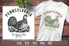 Pennsylvania svg Vintage United states design