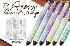 Pen Wrap Sublimation geometric pattern gradient color Product Image 1