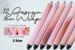 Pen Wraps Sublimation | gradient pink Product Image 1