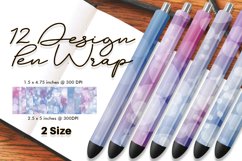 Pen Wraps Sublimation circle pattern bokeh background Product Image 1