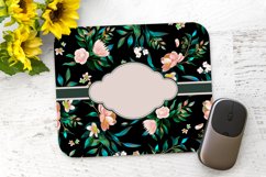 Pink Peonies - Add Text - Mouse Pad Sublimation - PNG Design Product Image 1