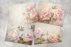 vintage flowers junk journal pages Product Image 2