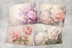 vintage flowers junk journal pages Product Image 4