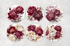 Peonies Round Coaster Bundle Product Image 2