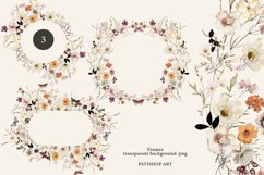 Tiny Bloom Watercolor Digital Clipart Collection Product Image 3