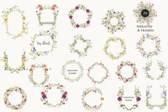 Meadow Flowers Clipart &amp; Alphabet Product Image 10