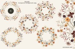 Tiny Bloom Watercolor Digital Clipart Collection Product Image 4
