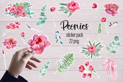 BUNDLE Watercolor Kit Peonies watercolor Product Image 5