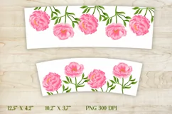 30 oz tumbler sublimation | Flower tumbler design Product Image 2