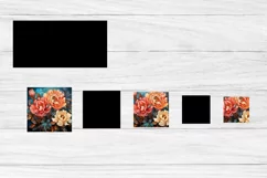 Peony flower stained glass cards design printable, flower stained glass cards for cricut, happy birthday printable card.