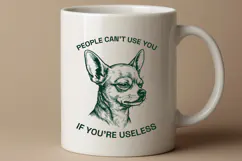 Funny Chihuahua SVG Sarcastic Dog Quote Shirt Design Product Image 2
