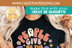 Retro Halloween Shirt Quote 