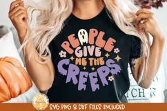 Retro Halloween Shirt Quote 