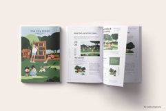 Diverse Characters and Park Elements Illustration Collection Product Image 5