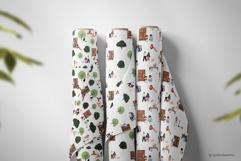 People in Park Illustration Set, Patterns and Landscapes Product Image 8