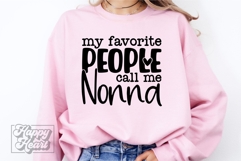 My Favorite People Call Me Nonna SVG - Nonna Mothers Day PNG Product Image 2
