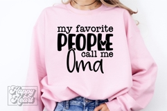 My Favorite People Call Me Oma SVG - Oma Mothers Day PNG Product Image 2