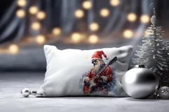 Watercolor Christmas people cong clipart winter Sublimation Product Image 4