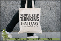 People Think I Care SVG File Product Image 2