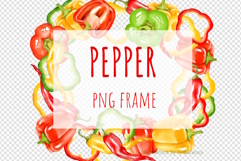 Pepper Frame Design | PNG Product Image 3