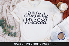 Perfectly wicked SVG - Halloween Design Product Image 1