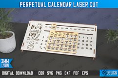Perpetual Calendar Laser Bundle | Calendar Laser Cut Designs Product Image 9