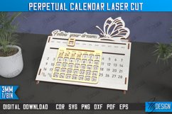 Perpetual Calendar | Desktop Calendar |Never Ending Calendar Product Image 1