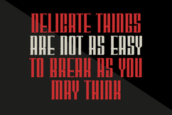 Perrownt Bold Modern Blackletter Display Font Product Image 3