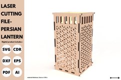 Lantern | candle holder | svg | 3d | Pendant Light | laser Product Image 2
