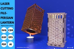 Lantern | candle holder | svg | 3d | Pendant Light | laser Product Image 4
