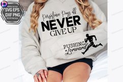 Persistence Pays Off Never Give Up Sleeve SVG Product Image 3