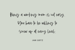 Persnickety Script Product Image 6