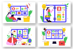 10 Personal Portfolio Illustration Product Image 3