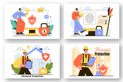 10 Personal Protection Illustration Product Image 2
